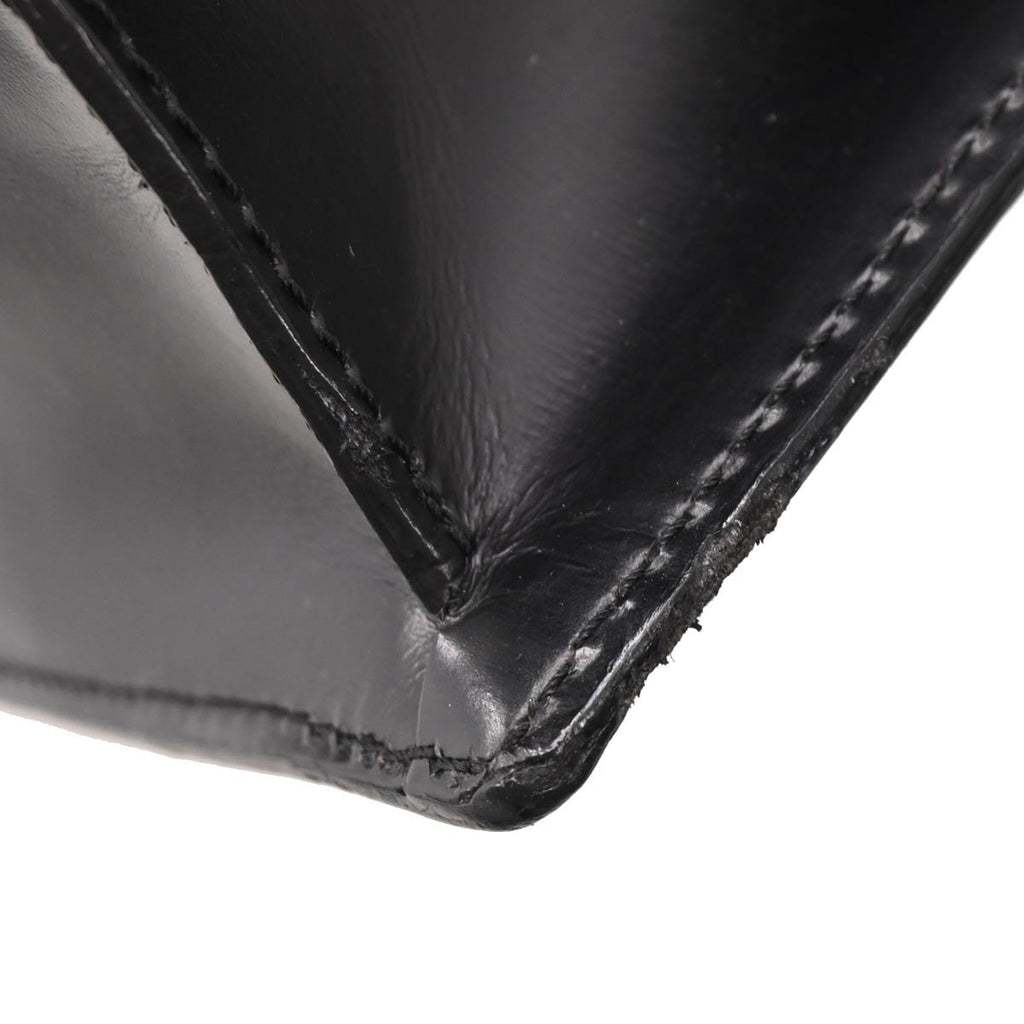 Cartier Panthère Handbag Leather Black Leather Handbag (Pre-Owned)