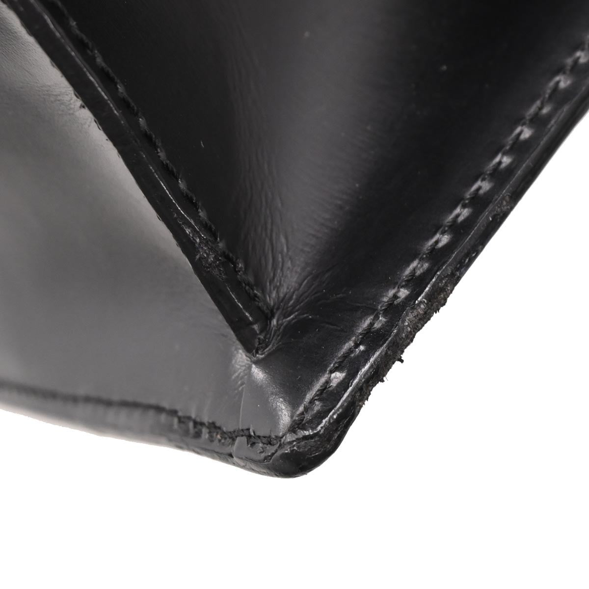 Cartier Panthère Handbag Leather Black Leather Handbag (Pre-Owned)
