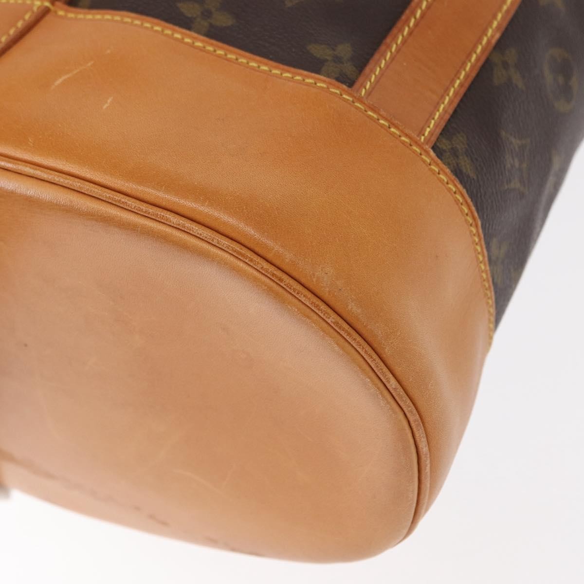 Louis Vuitton Randonnee Backpack Monogram Canvas Brown Canvas Backpack Bag (Pre-Owned)