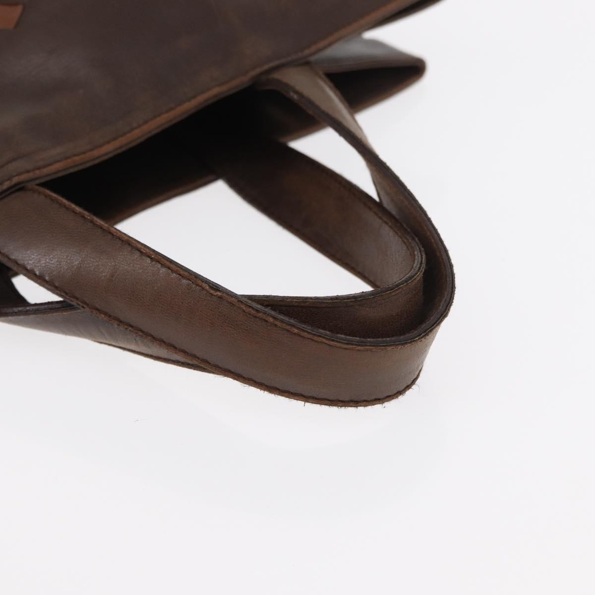 Bottega Veneta Tote Intrecciato Nappa Brown Leather Tote Bag Bag (Pre-Owned)