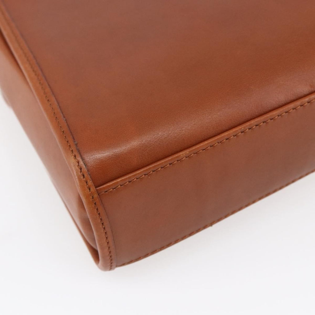 Celine Handbag Leather Brown Leather Handbag (Pre-Owned)