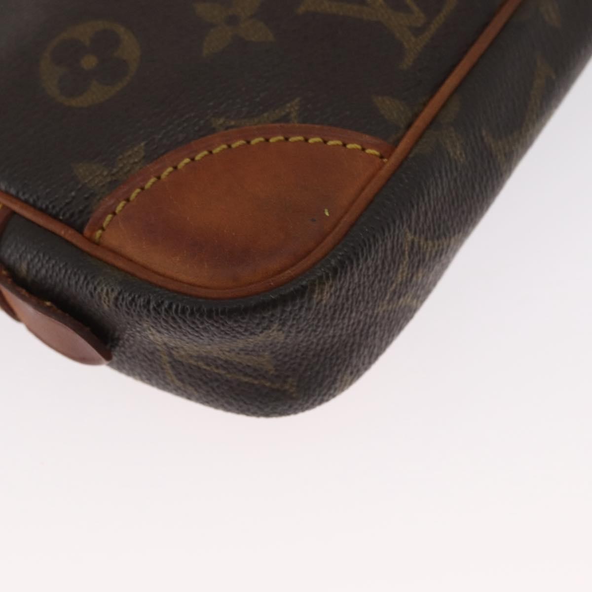 Louis Vuitton Marly Dragonne Clutch Monogram Canvas Brown Canvas Clutche & Pouche Bag (Pre-Owned)