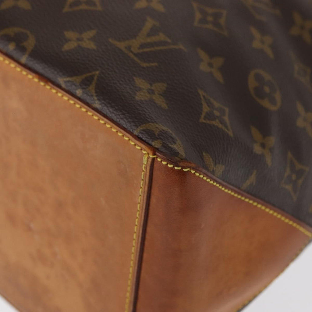 Louis Vuitton Cabas Mezzo Monogram Canvas Brown Canvas Tote Bag Bag (Pre-Owned)