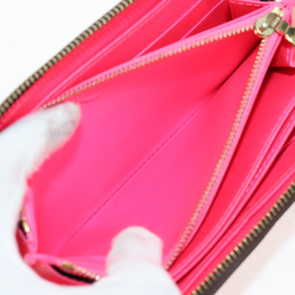 Louis Vuitton Zippy Wallet Nm Monogram Graffiti Pink Canvas Wallets Accessory (Pre-Owned)