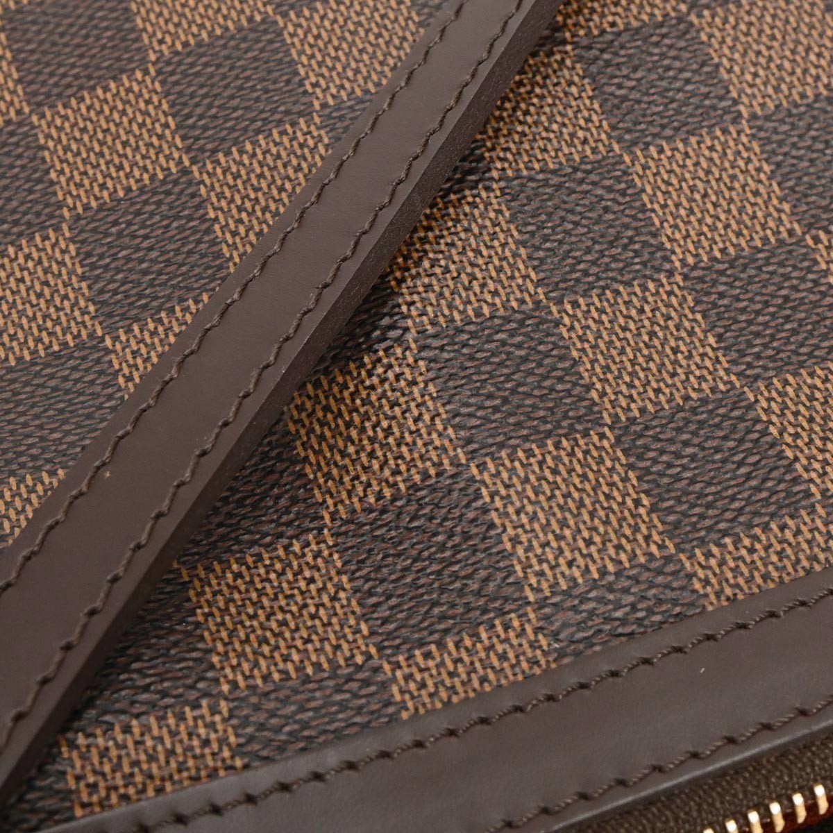 Louis Vuitton Illovo Handbag Damier Brown Canvas Handbag (Pre-Owned)