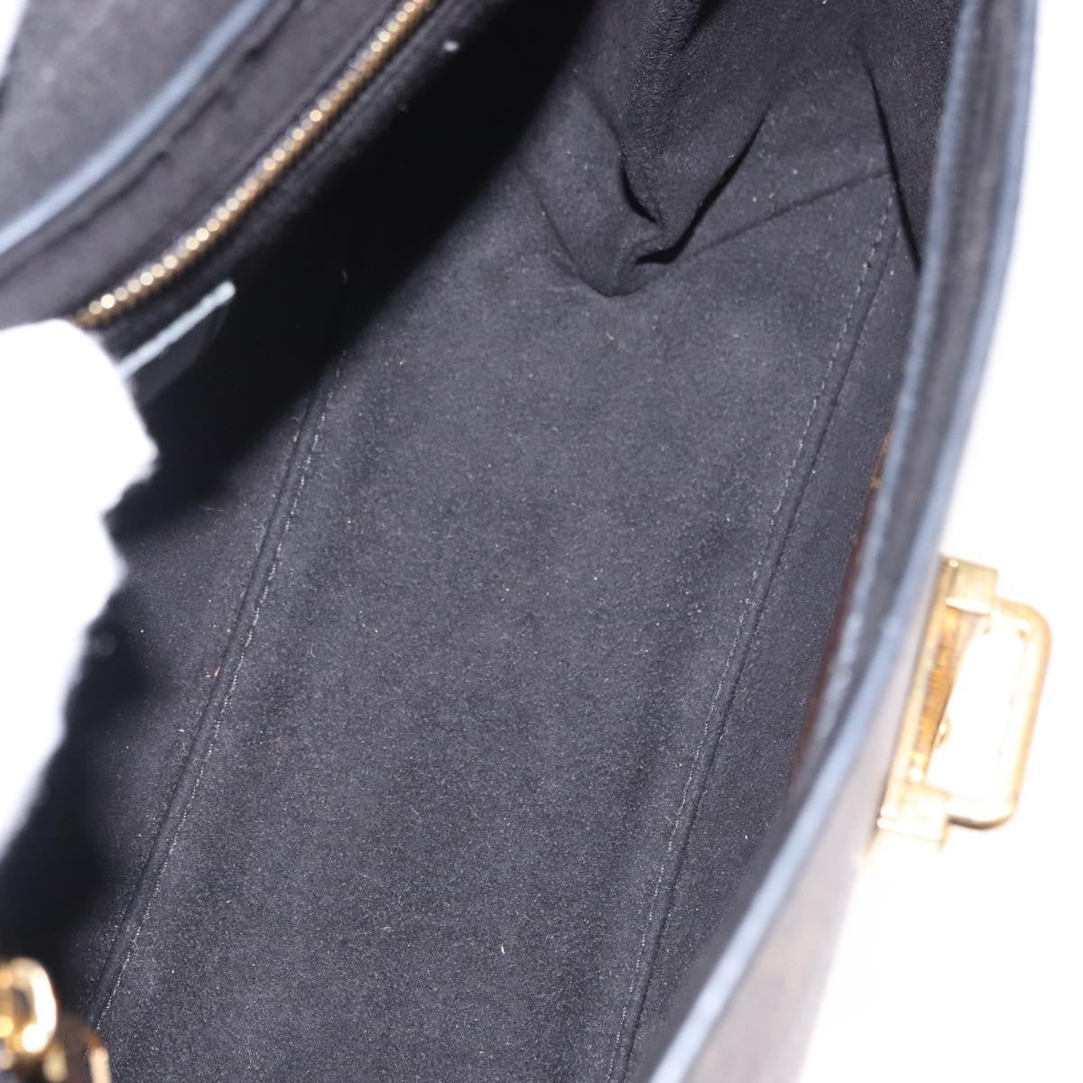 Louis Vuitton One Handle Flap Bag Monogram Canvas And Leather Brown Canvas Handbag (Pre-Owned)