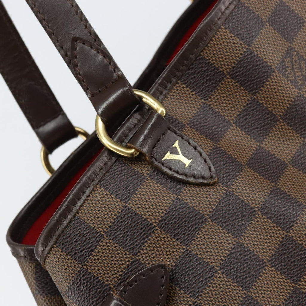 Louis Vuitton Batignolles Handbag Damier Brown Canvas Tote Bag Bag (Pre-Owned)