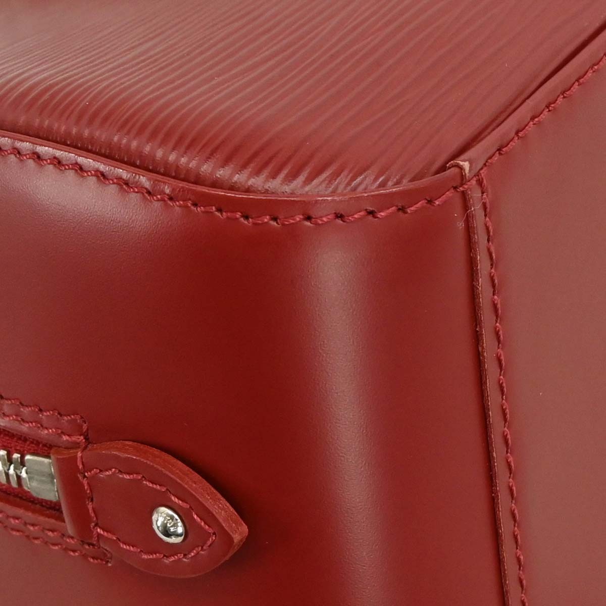 Louis Vuitton Jasmin Bag Epi Leather Red Leather Handbag (Pre-Owned)