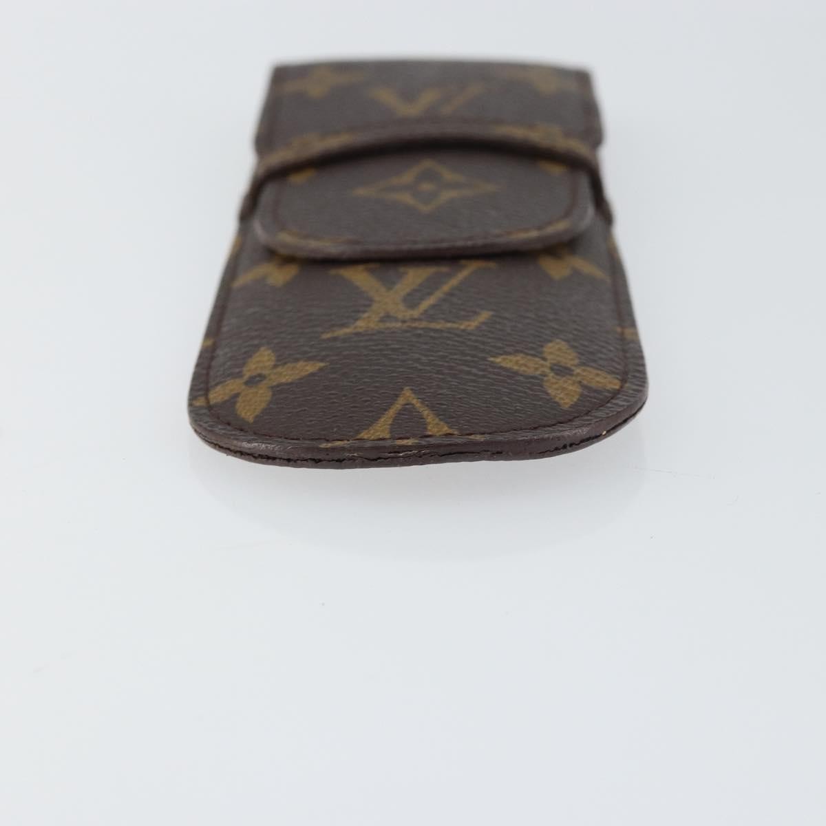 Louis Vuitton Etui À Stylo Canvas Brown Canvas Clutche & Pouche Bag (Pre-Owned)