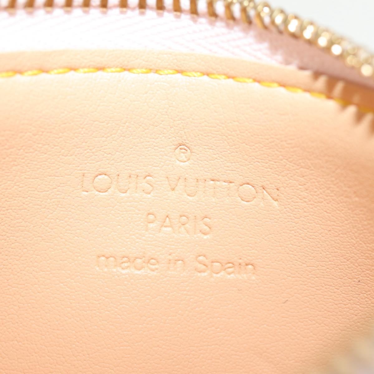 Louis Vuitton Pochette Cles Key Pouch Reverse Monogram Giant Pink Canvas Clutche & Pouche Bag (Pre-Owned)
