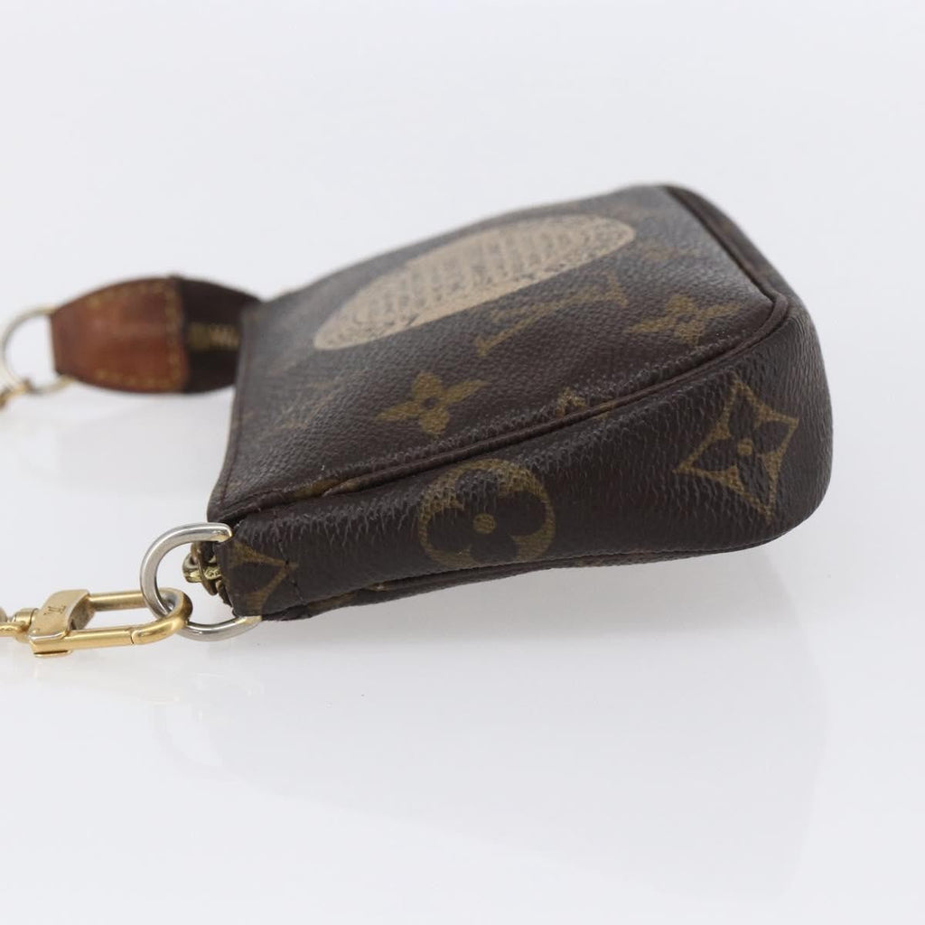 Louis Vuitton Pochette Accessoires Limited Edition Monogram Canvas Brown Canvas Clutche & Pouche Bag (Pre-Owned)