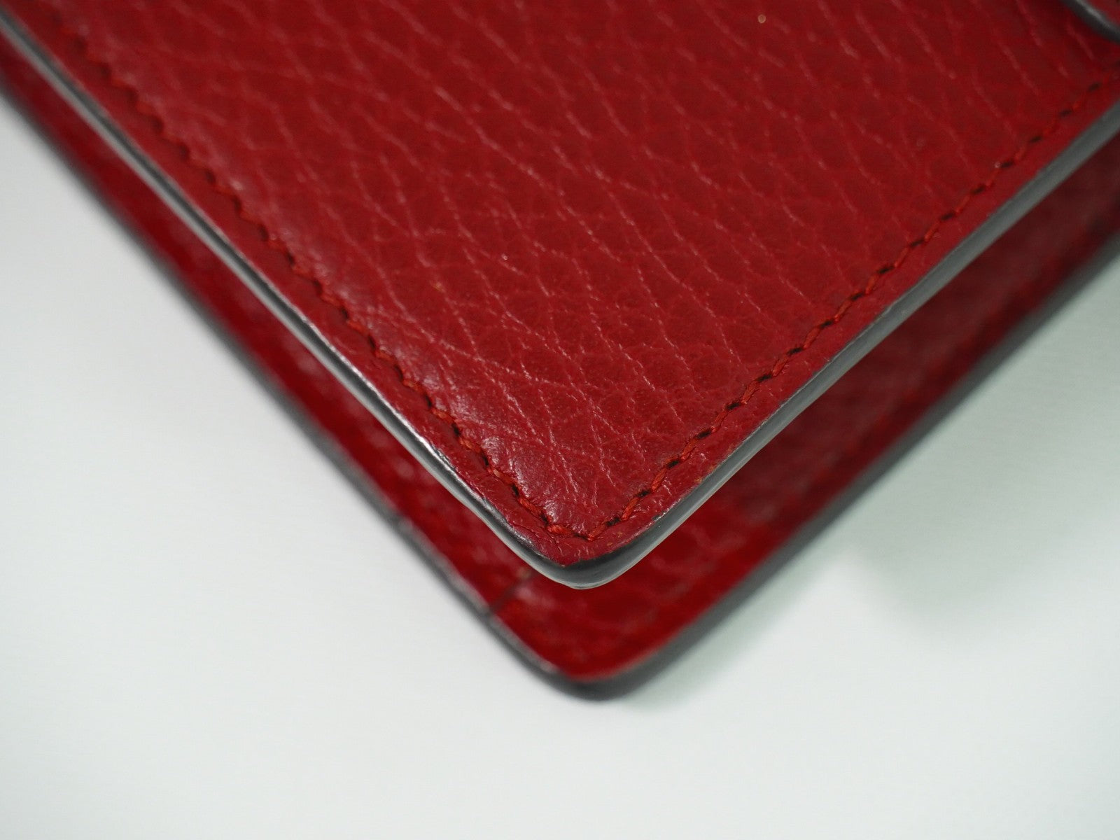 Gucci Dionysus Bag Leather Red Leather Crossbody Bag Bag (Pre-Owned)