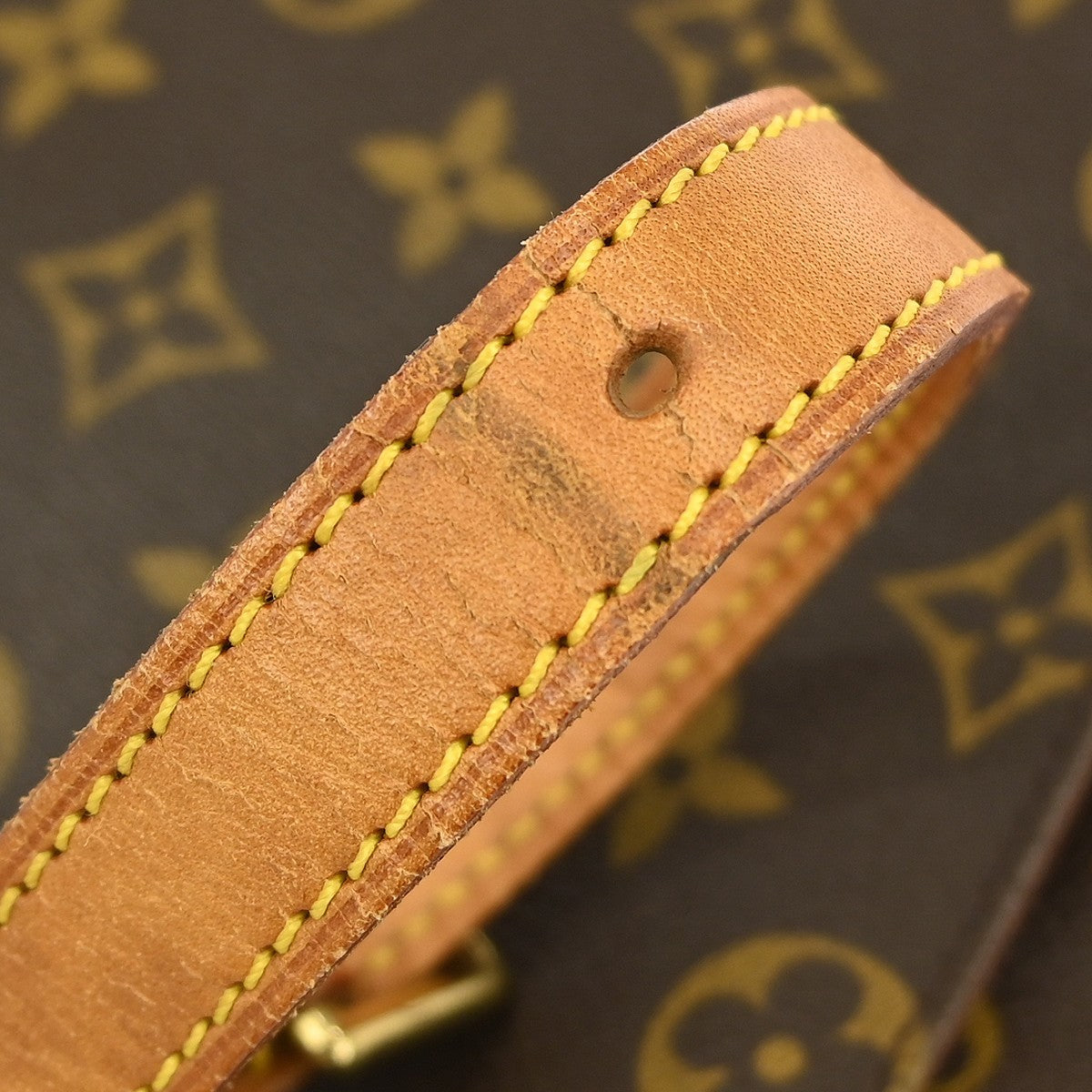 Louis Vuitton Musette Salsa Handbag Monogram Canvas Brown Canvas Shoulder Bag Bag (Pre-Owned)