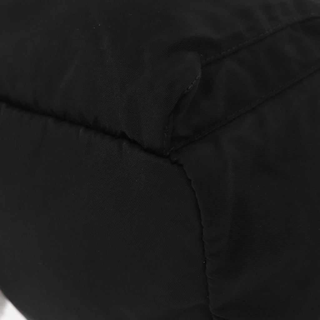 Prada Front Pocket Backpack Tessuto Black Nylon Backpack Bag (Pre-Owned)