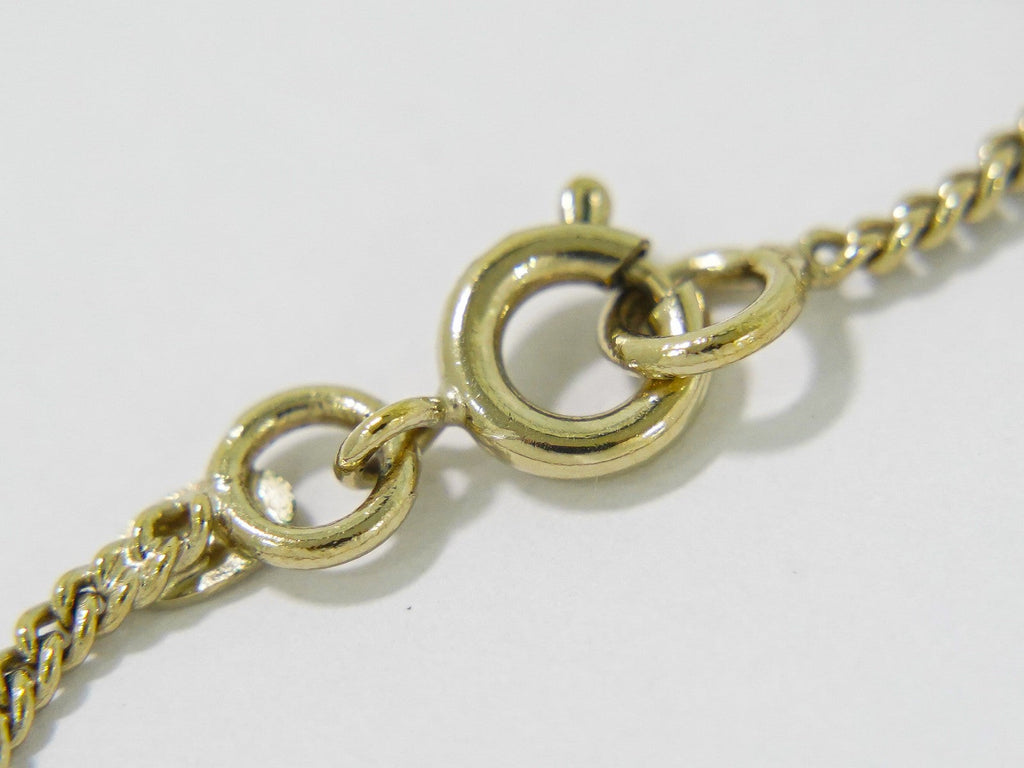 Chanel Rainbow Cc Pendant Necklace Metal And Crystals Gold Gold_Plated Necklace Jewelry (Pre-Owned)