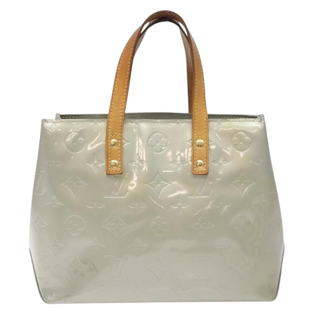 Louis Vuitton Reade Handbag Monogram Vernis Gray Patent_Leather Handbag (Pre-Owned)