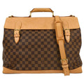 Louis Vuitton West End Handbag Damier Brown Canvas Travel Bag Bag (Pre-Owned)