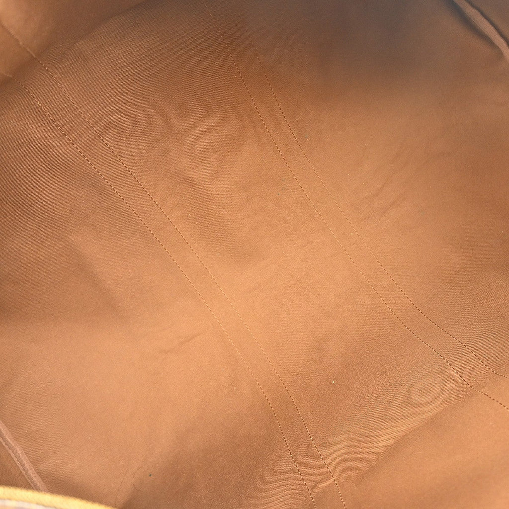 Louis Vuitton Keepall Bag Monogram Canvas Brown Canvas Travel Bag Bag (Pre-Owned)