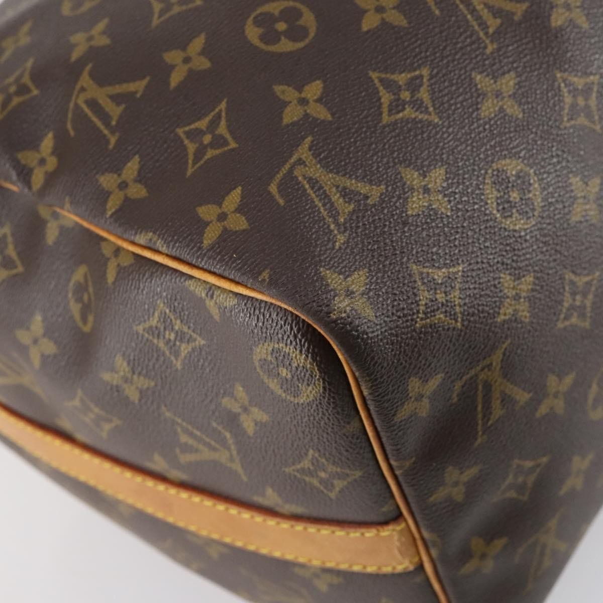 Louis Vuitton Keepall Bandouliere Bag Monogram Canvas Brown Canvas Travel Bag Bag (Pre-Owned)