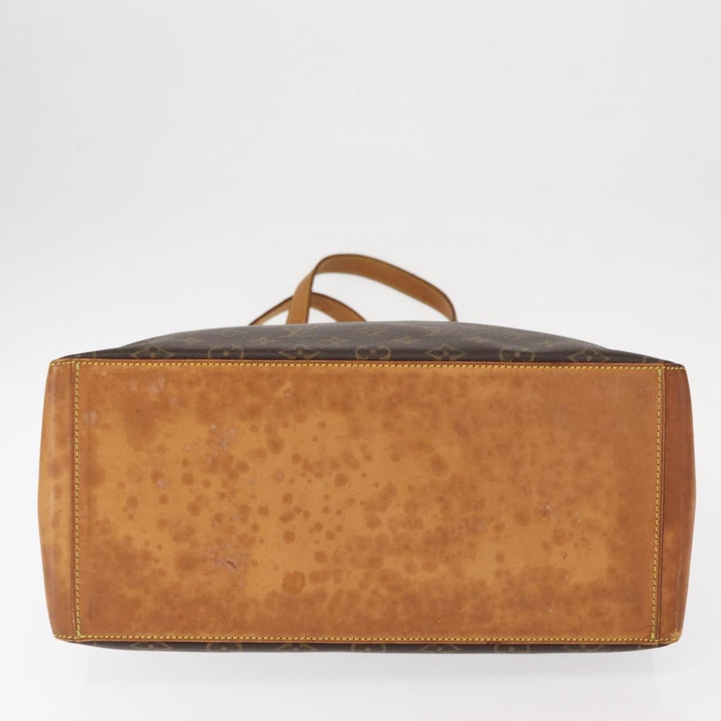 Louis Vuitton Cabas Mezzo Monogram Canvas Brown Canvas Tote Bag Bag (Pre-Owned)
