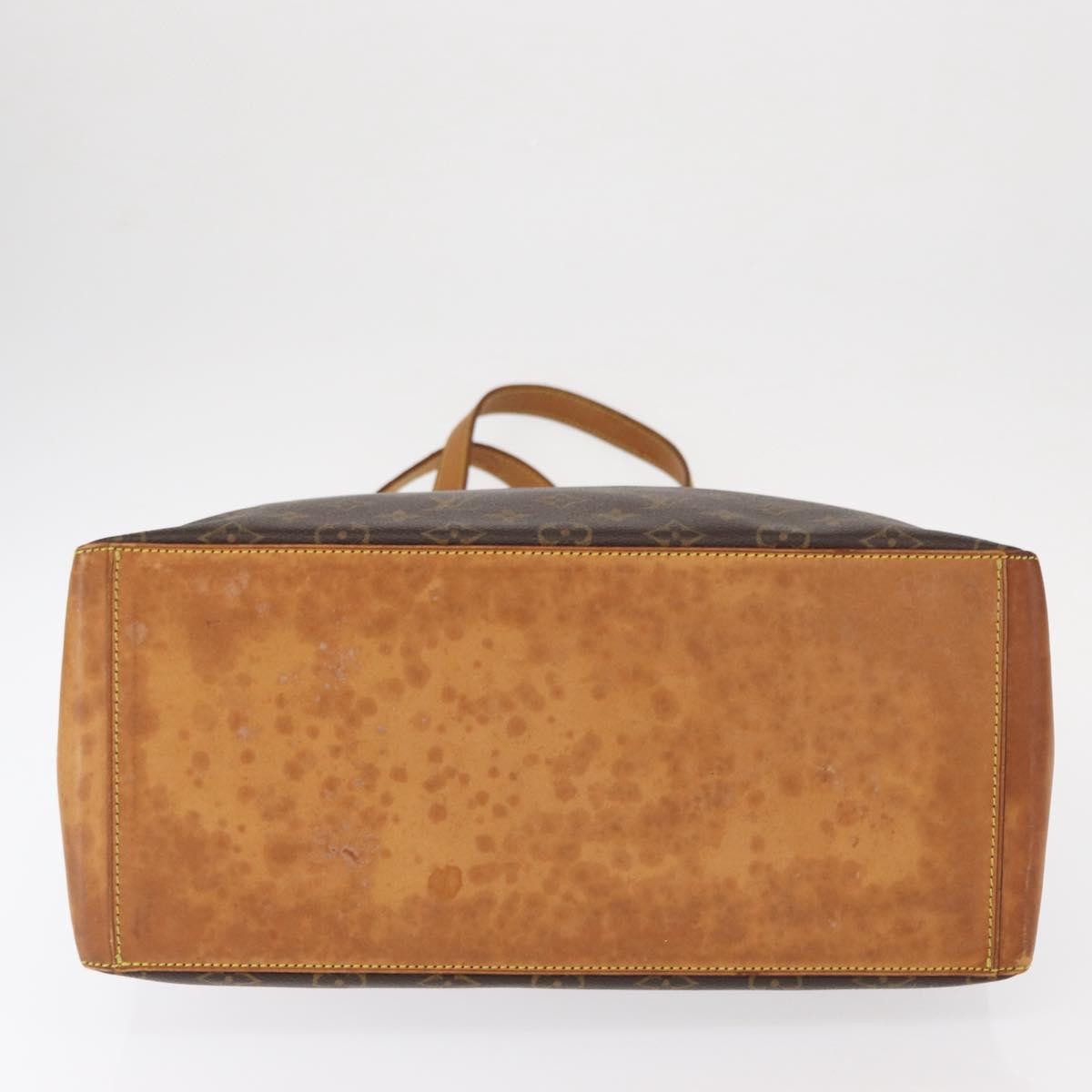 Louis Vuitton Cabas Mezzo Monogram Canvas Brown Canvas Tote Bag Bag (Pre-Owned)