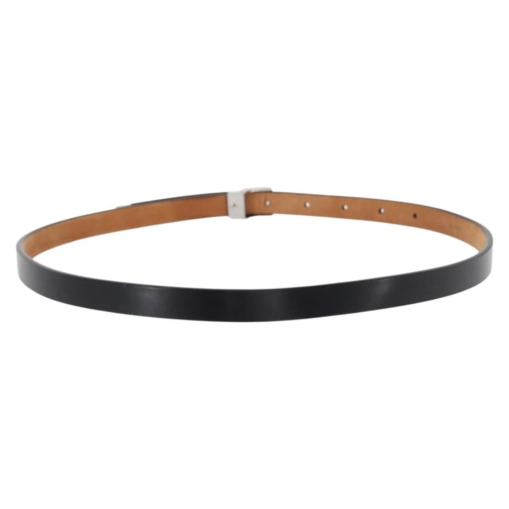Louis Vuitton Carre Belt Leather Black Leather Belts Accessory (Pre-Owned)