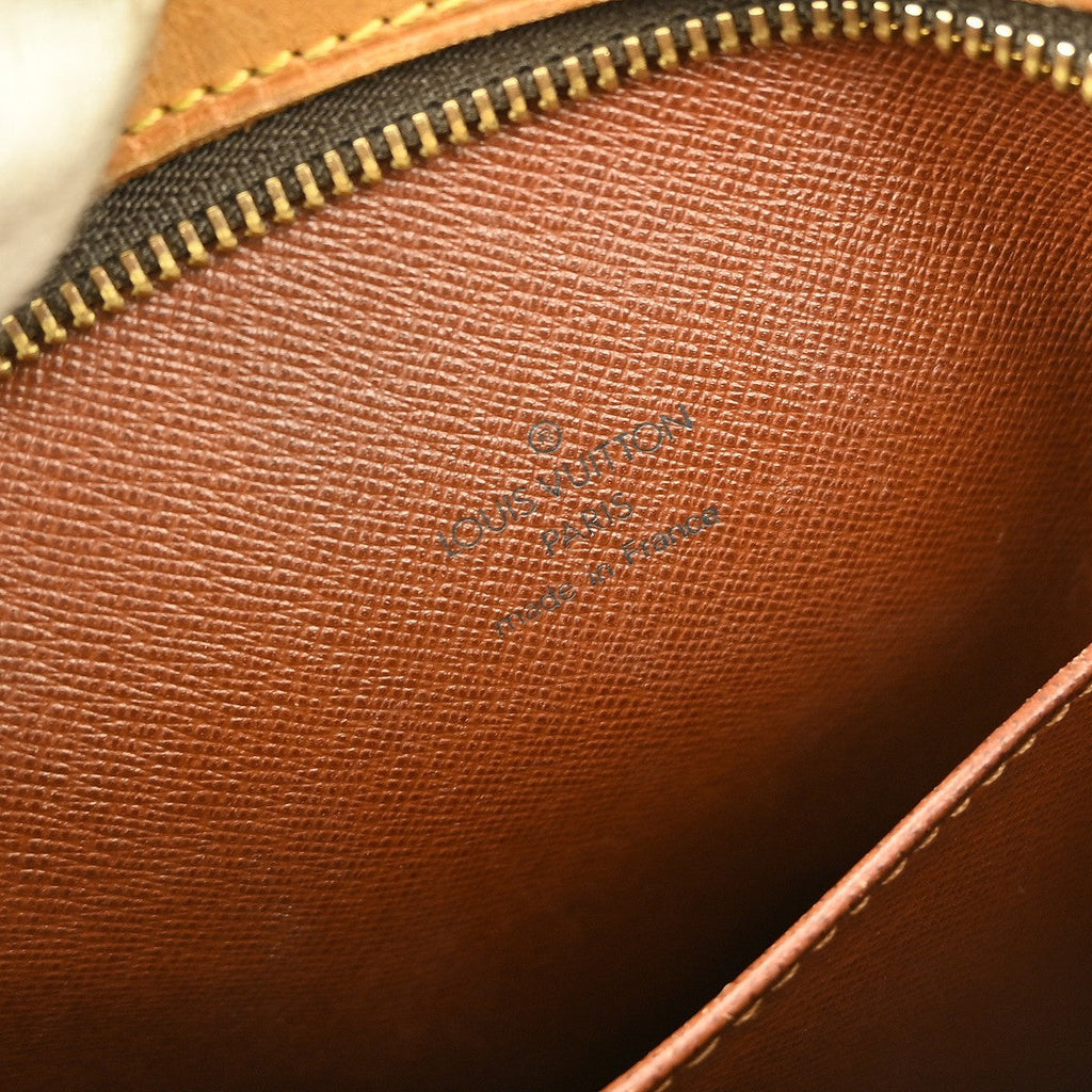 Louis Vuitton Drouot Handbag Monogram Canvas Brown Canvas Shoulder Bag Bag (Pre-Owned)