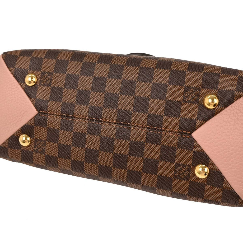 Louis Vuitton Brittany Handbag Damier Brown Canvas Handbag (Pre-Owned)