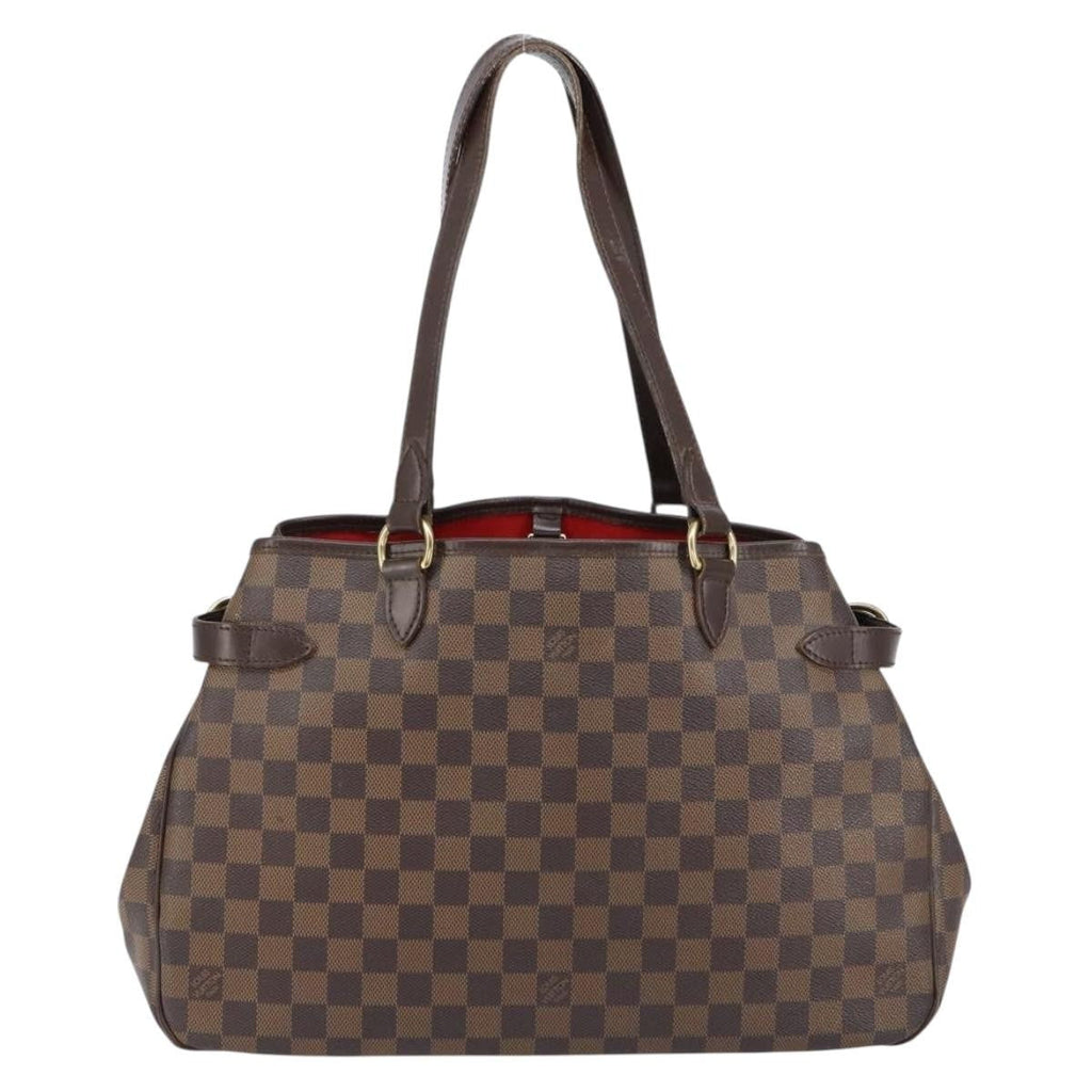 Louis Vuitton Batignolles Handbag Damier Brown Canvas Tote Bag Bag (Pre-Owned)