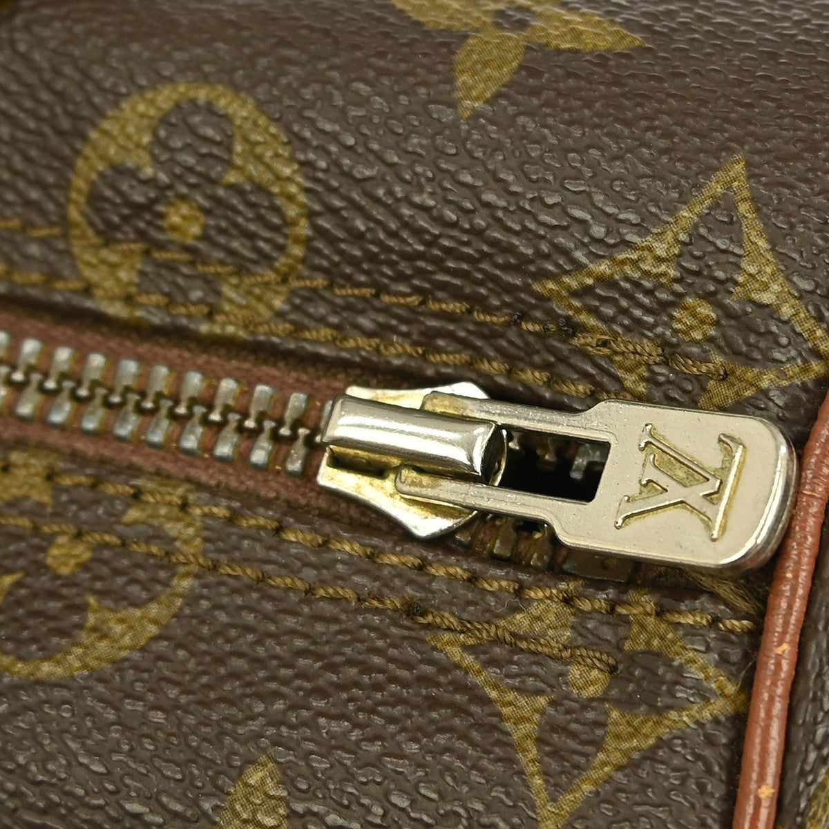 Louis Vuitton Papillon Handbag Monogram Canvas Brown Canvas Handbag (Pre-Owned)
