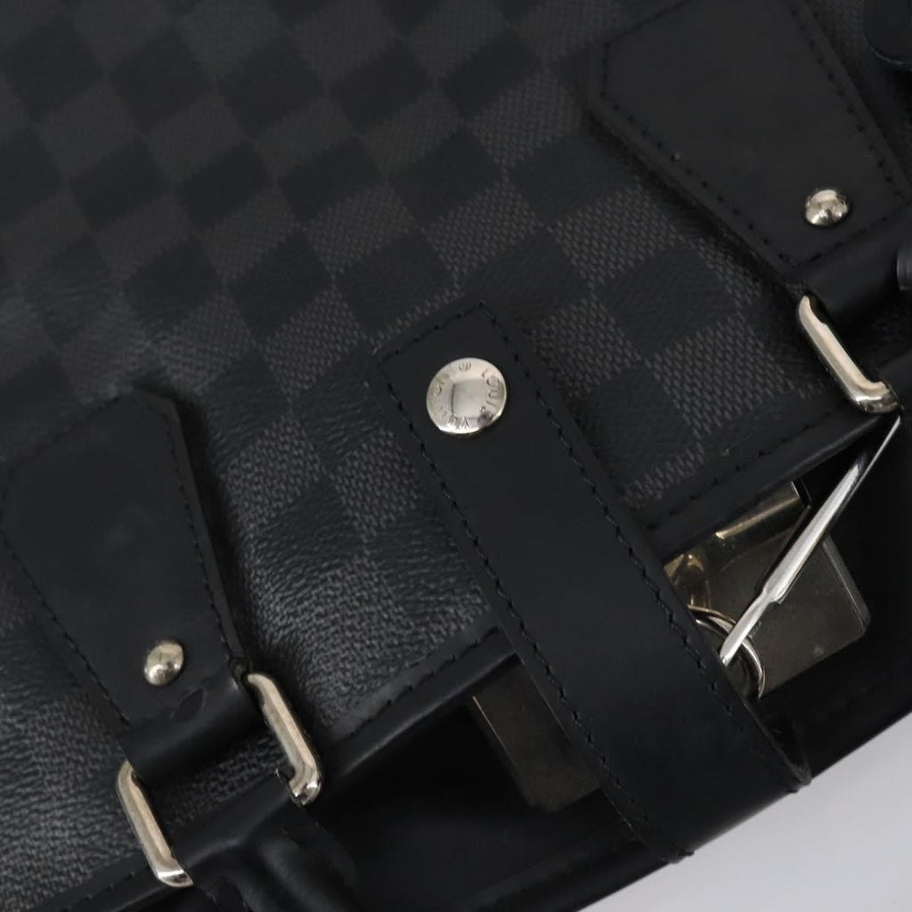 Louis Vuitton Garment Cover Damier Graphite Gray Canvas Travel Bag Bag (Pre-Owned)