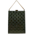 Louis Vuitton Saint Ange Handbag Damier Vernis Green Patent_Leather Handbag (Pre-Owned)