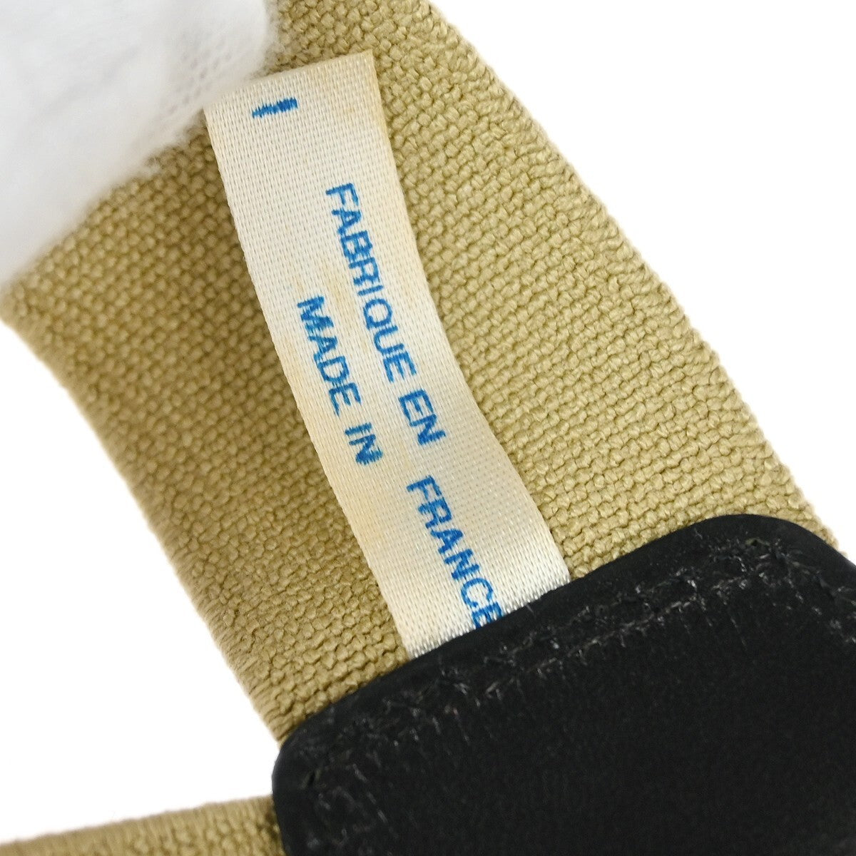 Chanel Logo Suspenders Canvas Beige Canvas Belts Accessory (Pre-Owned)