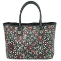 Chanel Optic Coco Tote Printed Coated Canvas With Caviar Multicolour Canvas Tote Bag Bag (Pre-Owned)