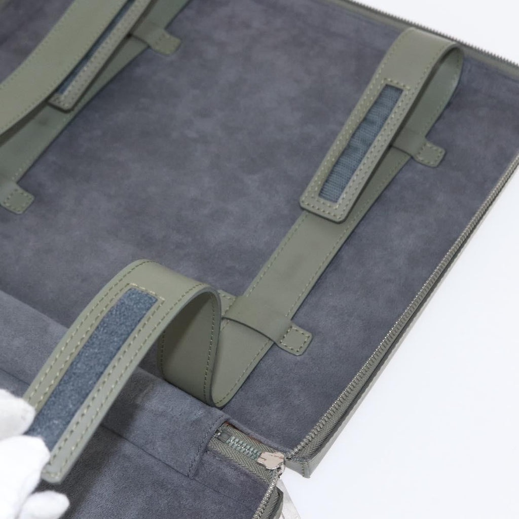 Louis Vuitton Grasset Luke Business Bag Damier Gray Canvas Briefcase Bag (Pre-Owned)