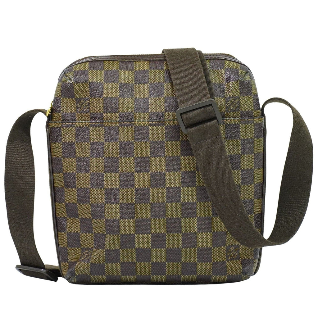 Louis Vuitton Trotteur Beaubourg Handbag Damier Brown Canvas Shoulder Bag Bag (Pre-Owned)