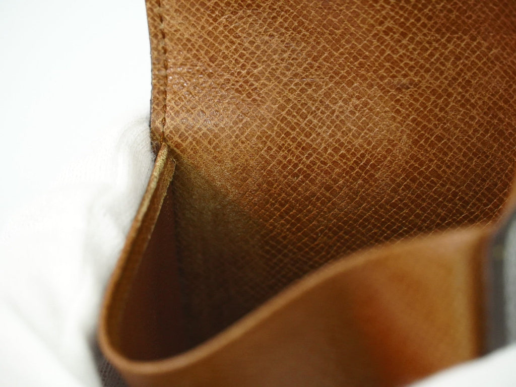 Louis Vuitton Porte Tresor Etui Papiers Wallet Monogram Canvas Brown Canvas Card Holders Accessory (Pre-Owned)
