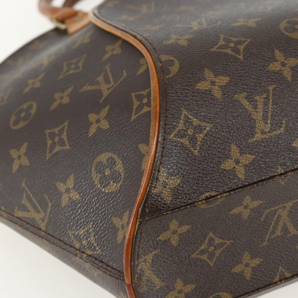 Louis Vuitton Ellipse Bag Monogram Canvas Brown Canvas Handbag (Pre-Owned)