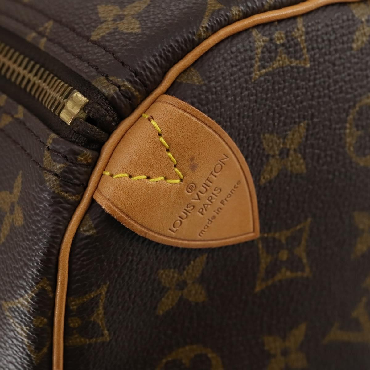 Louis Vuitton Keepall Bag Monogram Canvas Brown Canvas Travel Bag Bag (Pre-Owned)