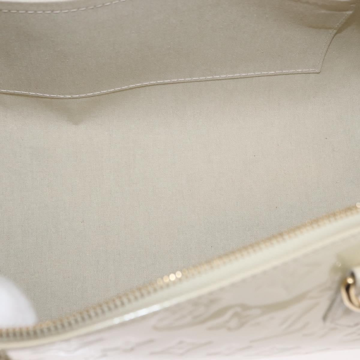 Louis Vuitton Sherwood Handbag Monogram Vernis Beige Patent_Leather Handbag (Pre-Owned)
