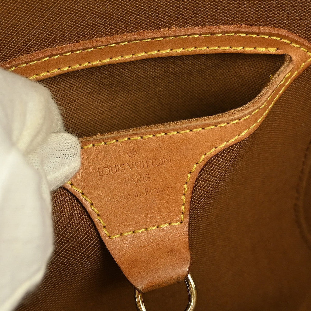 Louis Vuitton Ellipse Bag Monogram Canvas Brown Canvas Handbag (Pre-Owned)