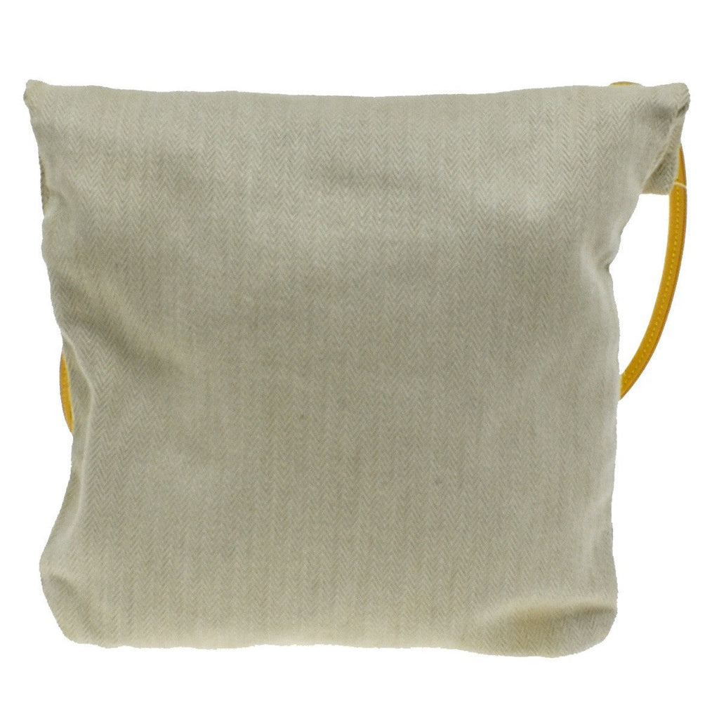 Hermes Aline Bag Toile Beige Canvas Shoulder Bag Bag (Pre-Owned)