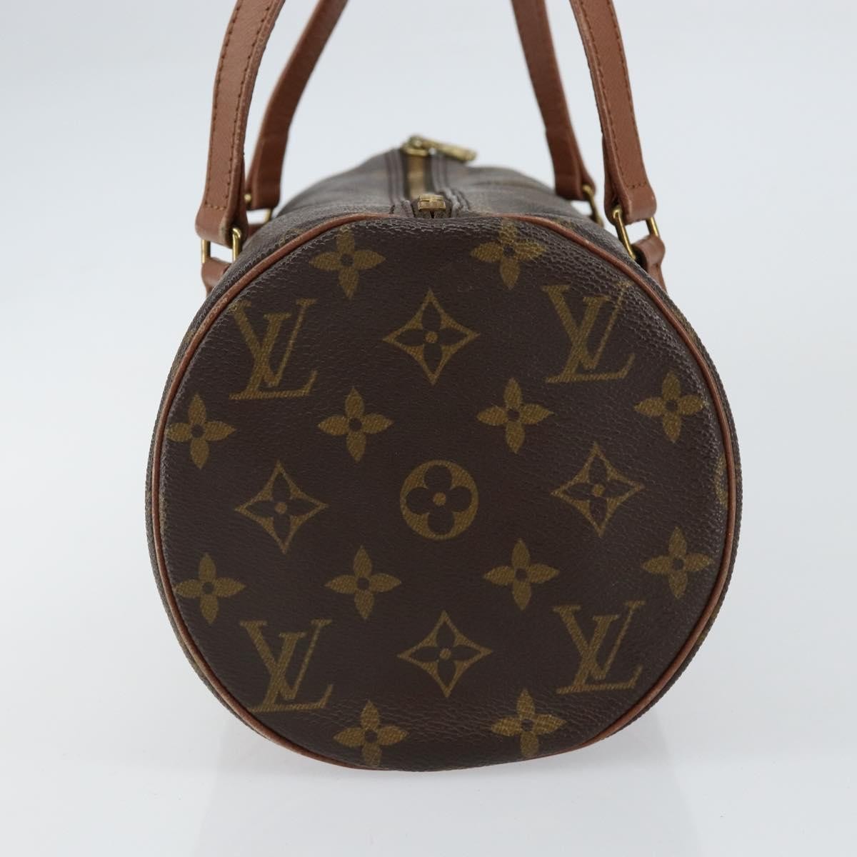 Louis Vuitton Papillon Handbag Monogram Canvas Brown Canvas Handbag (Pre-Owned)