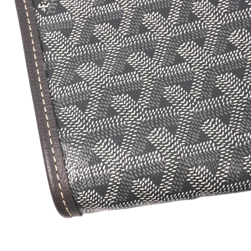 Goyard Saint Louis Tote Coated Canvas Gray Canvas Tote Bag Bag (Pre-Owned)