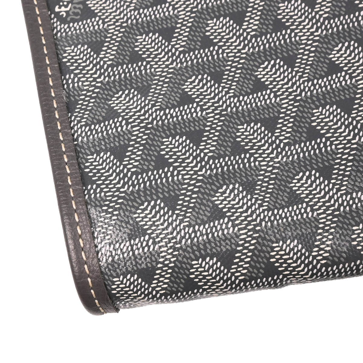 Goyard Saint Louis Tote Coated Canvas Gray Canvas Tote Bag Bag (Pre-Owned)