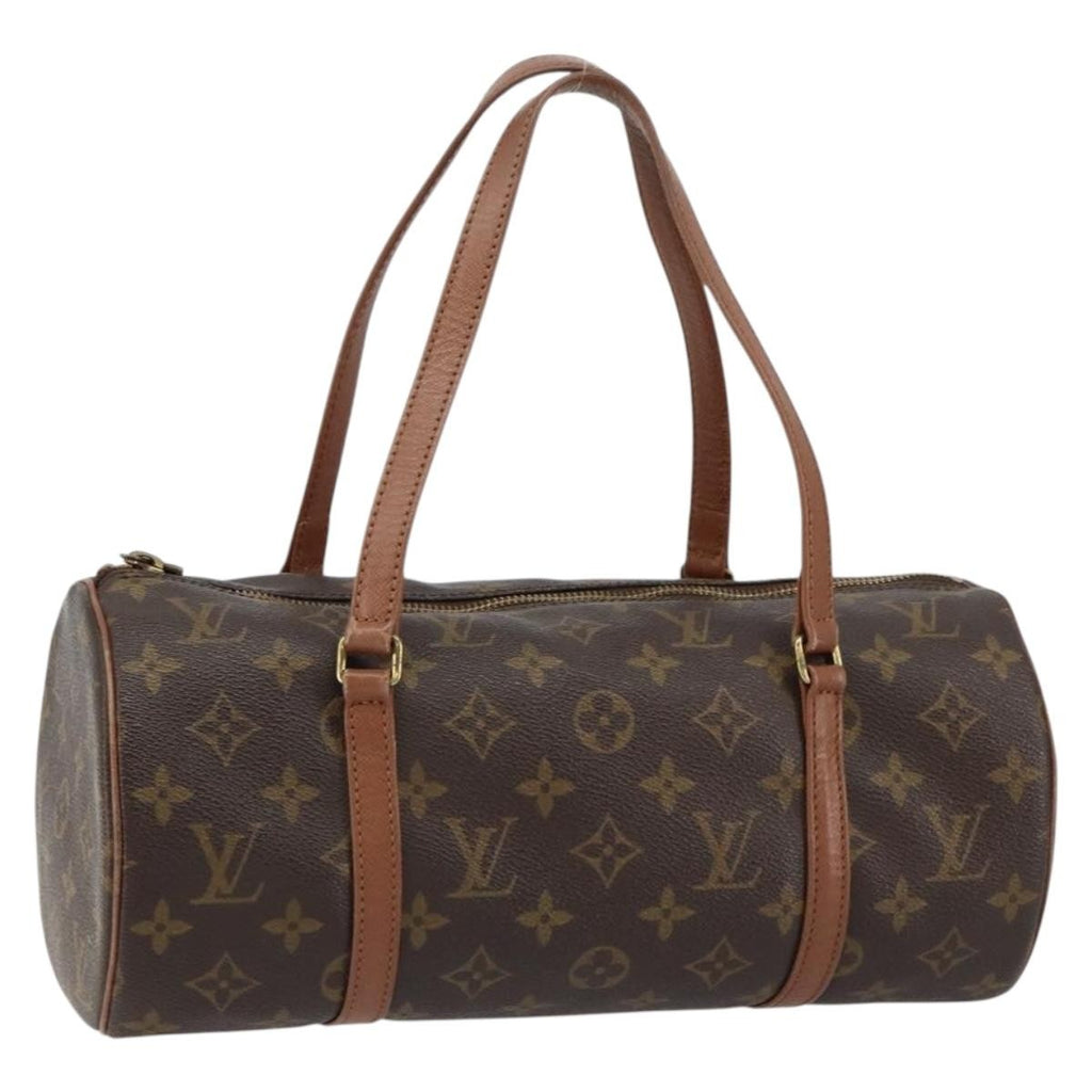 Louis Vuitton Papillon Handbag Monogram Canvas Brown Canvas Handbag (Pre-Owned)