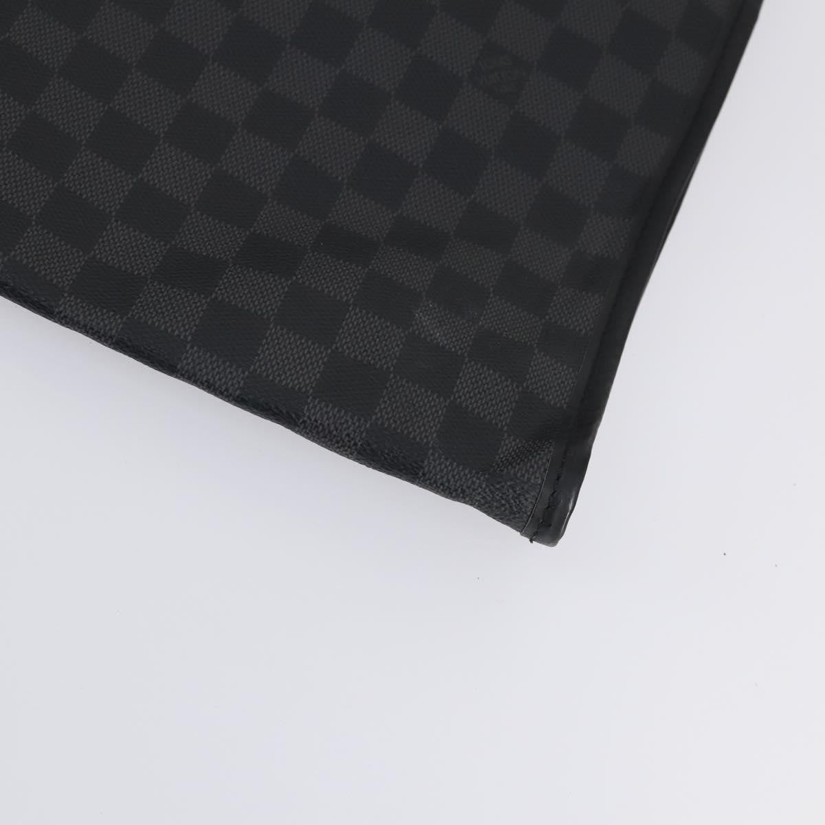 Louis Vuitton Garment Cover Damier Graphite Gray Canvas Travel Bag Bag (Pre-Owned)