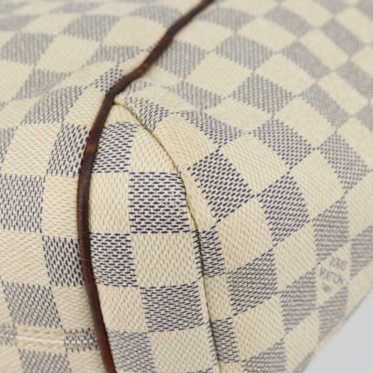 Louis Vuitton Totally Handbag Damier White Canvas Tote Bag Bag (Pre-Owned)