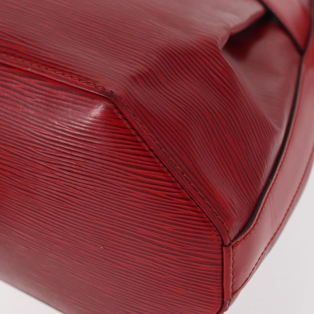 Louis Vuitton Vintage Sac D'epaule Handbag Epi Leather Red Leather Shoulder Bag Bag (Pre-Owned)