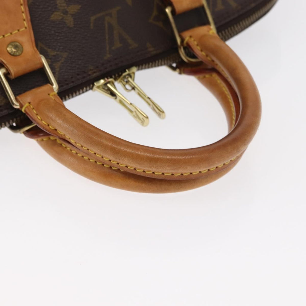 Louis Vuitton Alma Handbag Monogram Canvas Brown Canvas Handbag (Pre-Owned)